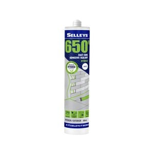 Selleys 300ml White 650FC Adhesive Sealant - White