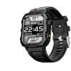 Smart Watch with LED Flashlight Black