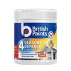 British Paints 4 Seasons Defence 500ml Red Low Sheen Exterior Paint