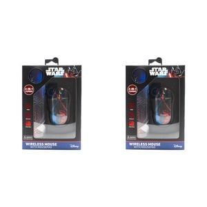 2PK Disney Star Wars Bluetooth Wireless Mouse w/ Mousepad