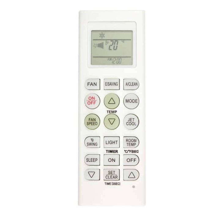 SupRShield LG AKB73456122 Air Conditioner Remote Control