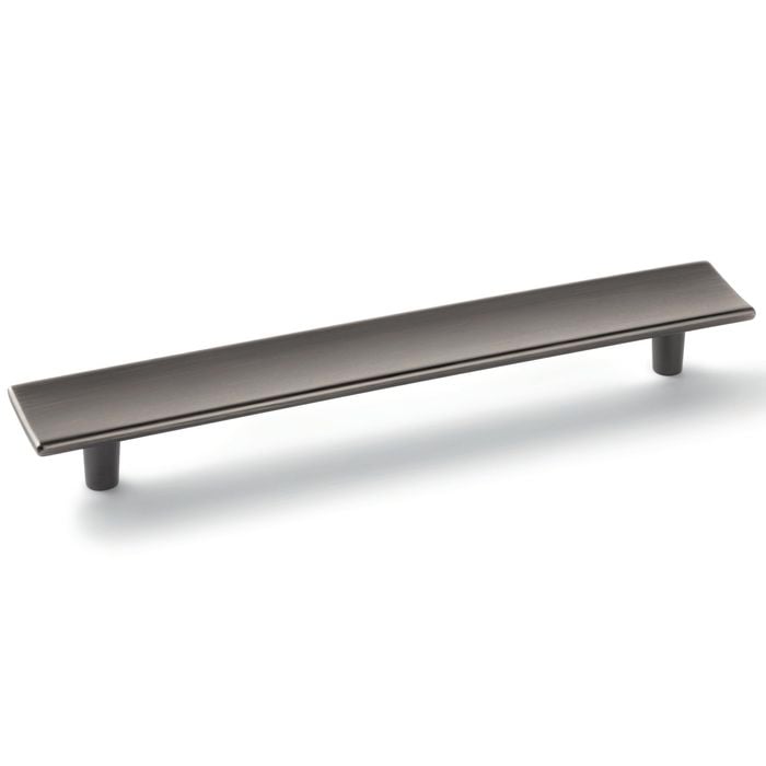Hafele 200 x 23mm Black Nickel Cabinet Handle