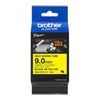 Brother HSE-621E Heat Shrink Tube Cartridge - 9.0mm Black on Yellow