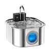 3.2L Wireless Sensor Automatic Electric Pet Water Fountain Dog Cat Stainless Steel Dispenser
