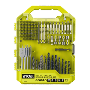 Ryobi 95 Piece Specialty Metric Drill And Drive Set