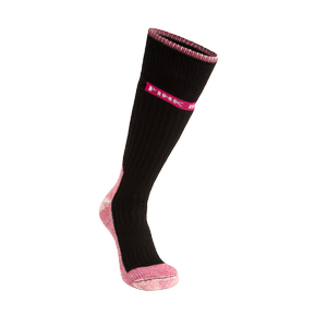 Skellerup Pink Band Gumboot Sock - Size 11-13