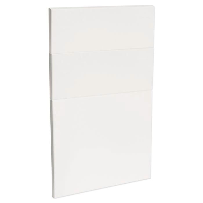 Kaboodle 450mm Gloss White Modern 3 Drawer Panels