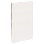 Kaboodle 450mm Gloss White Modern 4 Drawer Panels 