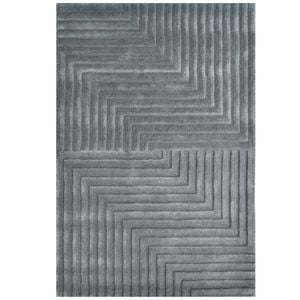 Ascent Contemporary Handmade Wool Rug - 6240 - Smoke - 160x230cm