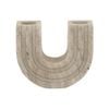 Casa Marble Candle Holder | 12x10cm