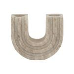 Casa Marble Candle Holder | 12x10cm