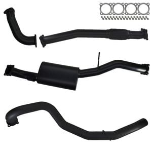 Ignite Exhausts Dump Back For Nissan Gu Patrol 2.8l Turbo Diesel Wagon 3" Inch / Muffler 409 Stainless Steel