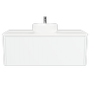 New England Joinery 1200mm Noble Vanity Centre Basin SilkSurface Top Wall Hung
