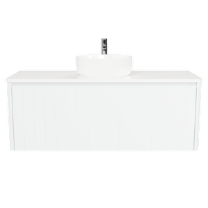 New England Joinery 1200mm Noble Vanity Centre Basin SilkSurface Top Wall Hung