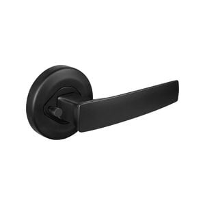 Gainsborough Black Matt Neue Series Aurora Privacy Leverset