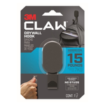 3M 7kg Black CLAW Wall Hook