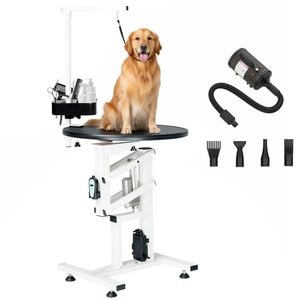 Advwin Electric Pet Grooming Table + Pet Hair Dryer