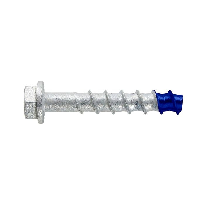 DeWALT 8 x 65mm Blue Tip Galvanised Hex Screw Bolt - 4 Pack