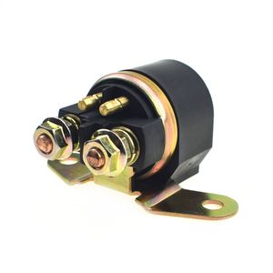XYT World Motorcycle Starter Relay Black Fit For Suzuki GSX1100 LT160 DR650 GN125U LS650 LT-F300F Plastic Metal