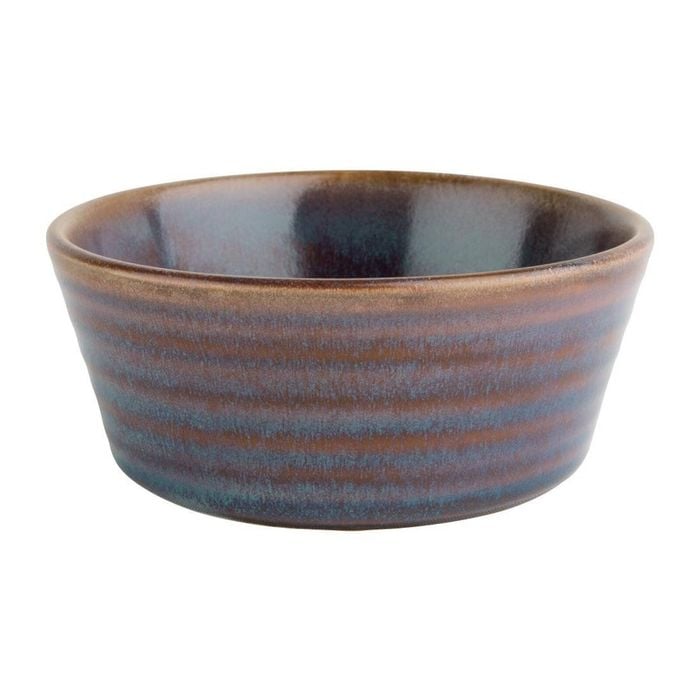 Olympia Cavolo Flat Round Bowls Iridescent 143mm 6 Pack Tableware Dining Set