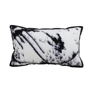 SOGA 35cm Black & White Leopard Throw Pillow