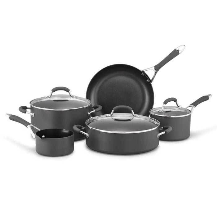 Raco Reliance Hard Anodised Induction 5 Piece Cookware Set