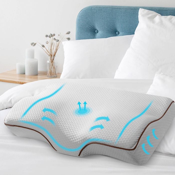 Giselle Cervical Pillow Memory Foam Contour Pillow Neck Support