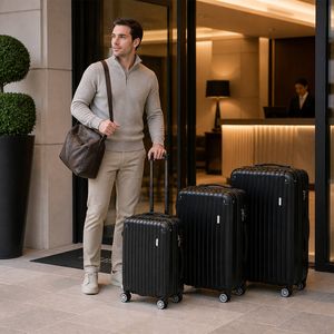 Delegate TSA Suitcases Luggage Set 20" 24" 28"