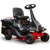 BAUMR-AG 24 Inch Ride On Lawn Mower, Lithium Electric Start System, 6HP 224cc, 5 Cut Heights, Catcher and Mulch Kit