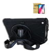 Stylepro, Ipad 10th And 11th Gen Shockproof Case + Tempered Glass Screen Protector, Hand Strap, Shoulder Strap & Stand, Black