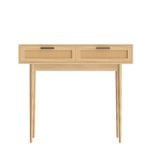 Artiss 2 Drawers Console Table Rattan