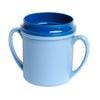 Kh Traditional Mug Double Handle Insulated Blue 250ml 24 Pack