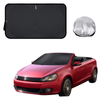 Front Windscreen Sun Shade for VolksWagen Golf 2011 - 2013 Cabriolet (MK6) - Standard 150 x 85 cm - Black