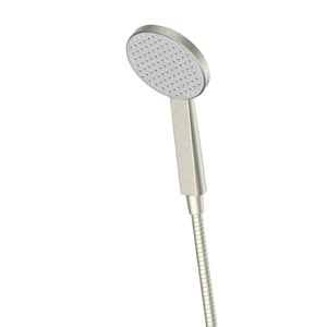 Greens Brushed Nickel Penny Hand Rail Shower with RainBoost® Technology