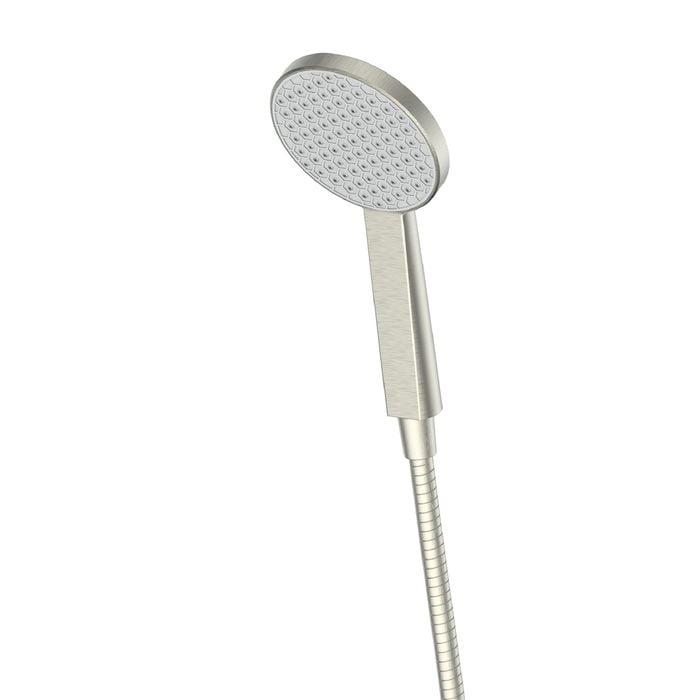Greens Brushed Nickel Penny Hand Rail Shower with RainBoost® Technology