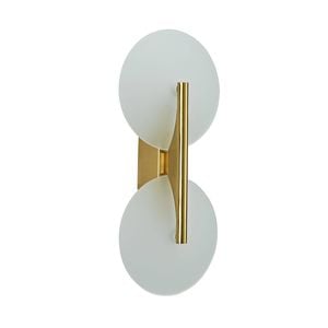 Noble Glass Wall Light - Gold