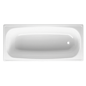Johnson Suisse 1700mm Esti Vitreous Pressed Steel Enamelled Inset Bath