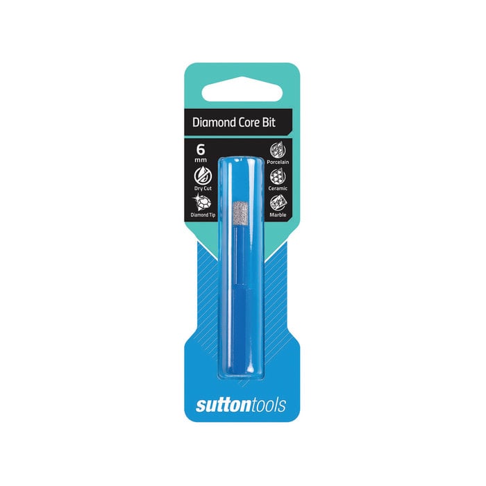 Sutton Tools 6mm Diamond Core Drill Bit