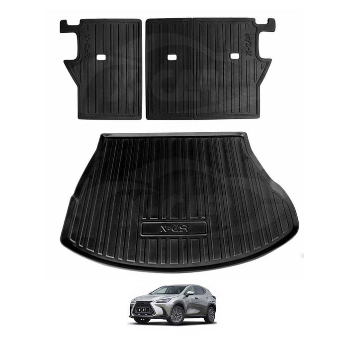 Boot Liner Back Seat Protector Combo for Lexus NX250 NX350 NX350h NX450h 2022-Onwards Trunk Mat