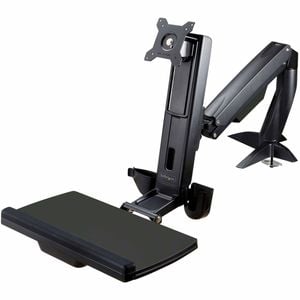 Startech.com Sit Stand Monitor Arm - Desk Mount Sit-stand Workstation Up To 27inch Vesa Display - Standing Desk Converter