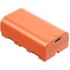 Smallrig Np-f550 Usb-c Rechargeable Camera Battery (orange) 4971