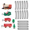Lifebay Electric Train Toy Set with Lights and Sounds