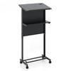 Costway 3-Position Height Adjustable Lectern Table Sit Stand Computer Desk Black