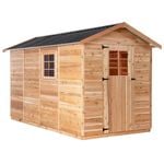 Stilla 1.92 x 3.64m Bromley Cedar Garden Shed