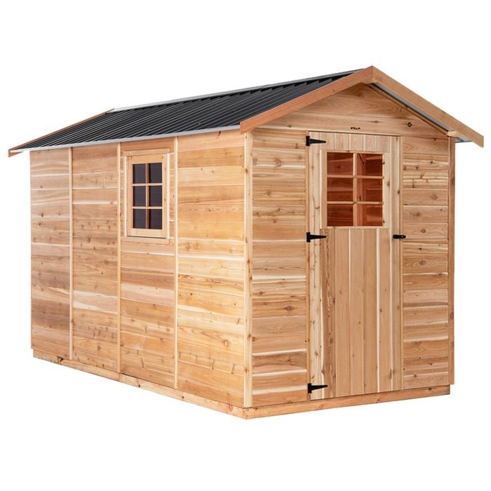 Stilla 1.92 x 3.64m Bromley Cedar Garden Shed