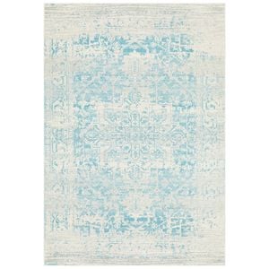 Sense 253 White Blue 400X300Cm Rug