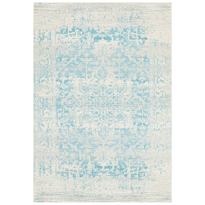 Sense 253 White Blue 400X300Cm Rug