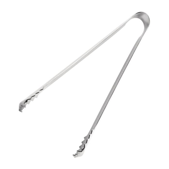 Olympia Ice Tongs Stainless Steel Serving 160mm Barware Kitchen Accessory
