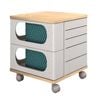 UFOU Fitin Helix Modular Storage Cabinet Unit 5 Revolving Doors