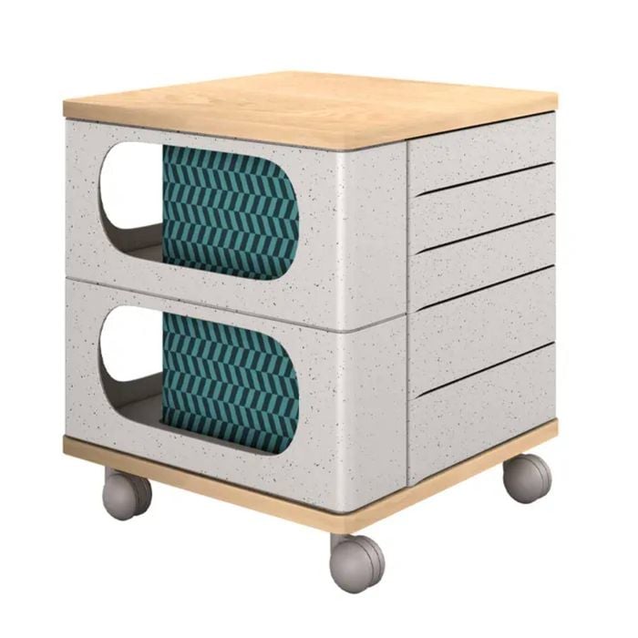 UFOU Fitin Helix Modular Storage Cabinet Unit 5 Revolving Doors